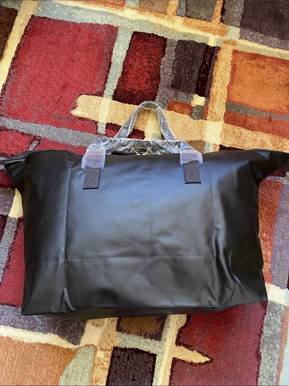 Paco Rabanne One Million Deluxe Unisex Weekender Duffle Bag Brown Brand New
